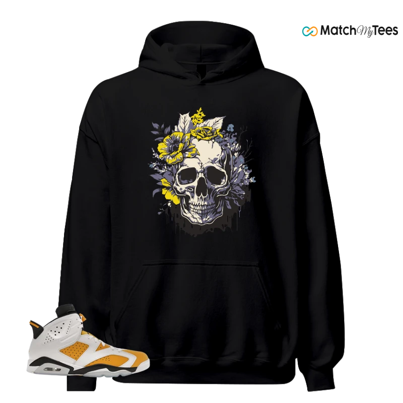 NIKE AIR JORDAN 6 YELLOW OCHRE SNEAKER Matching Tees hoodie