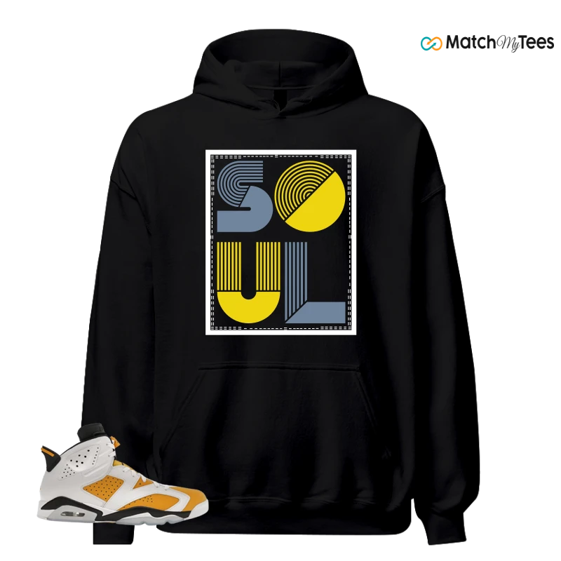 NIKE AIR JORDAN 6 YELLOW OCHRE SNEAKER Matching Tees hoodie