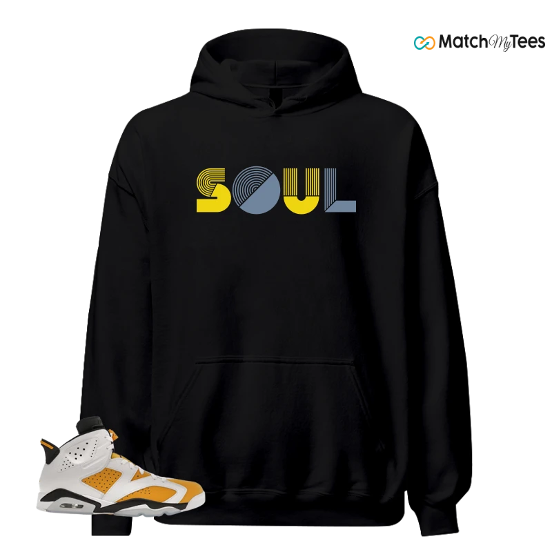 NIKE AIR JORDAN 6 YELLOW OCHRE SNEAKER Matching Tees hoodie