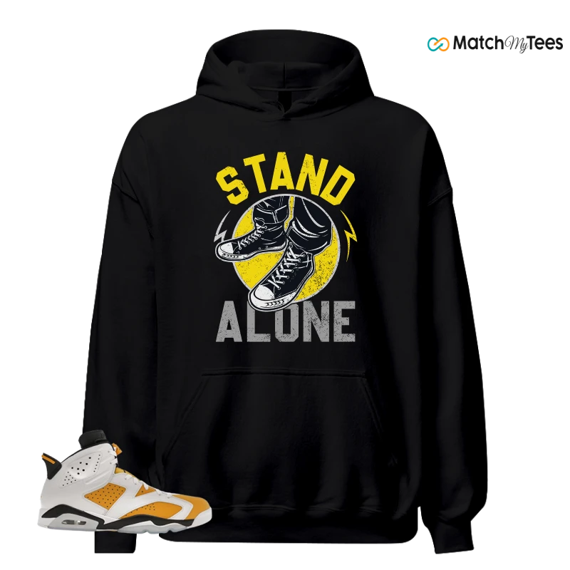 NIKE AIR JORDAN 6 YELLOW OCHRE SNEAKER Matching Tees hoodie