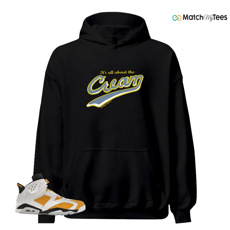 NIKE AIR JORDAN 6 YELLOW OCHRE SNEAKER Matching Tees hoodie