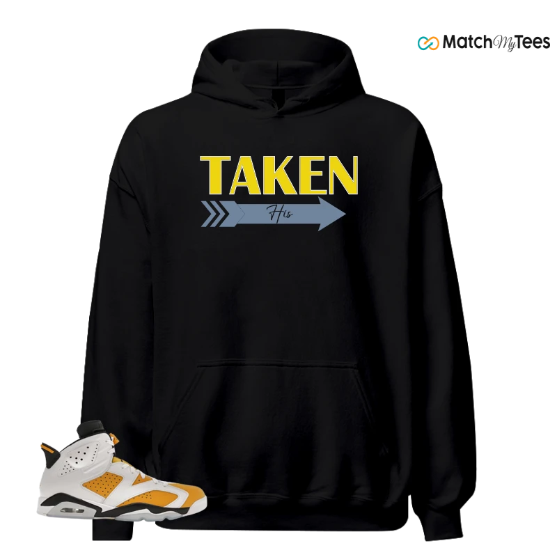 NIKE AIR JORDAN 6 YELLOW OCHRE SNEAKER Matching Tees hoodie