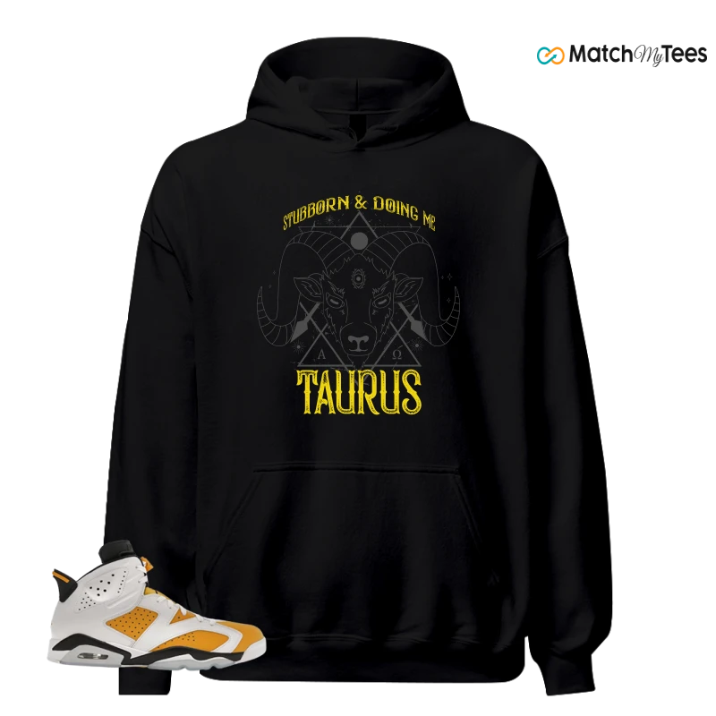 NIKE AIR JORDAN 6 YELLOW OCHRE SNEAKER Matching Tees hoodie
