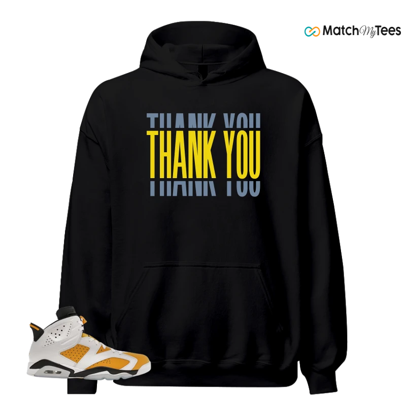NIKE AIR JORDAN 6 YELLOW OCHRE SNEAKER Matching Tees hoodie