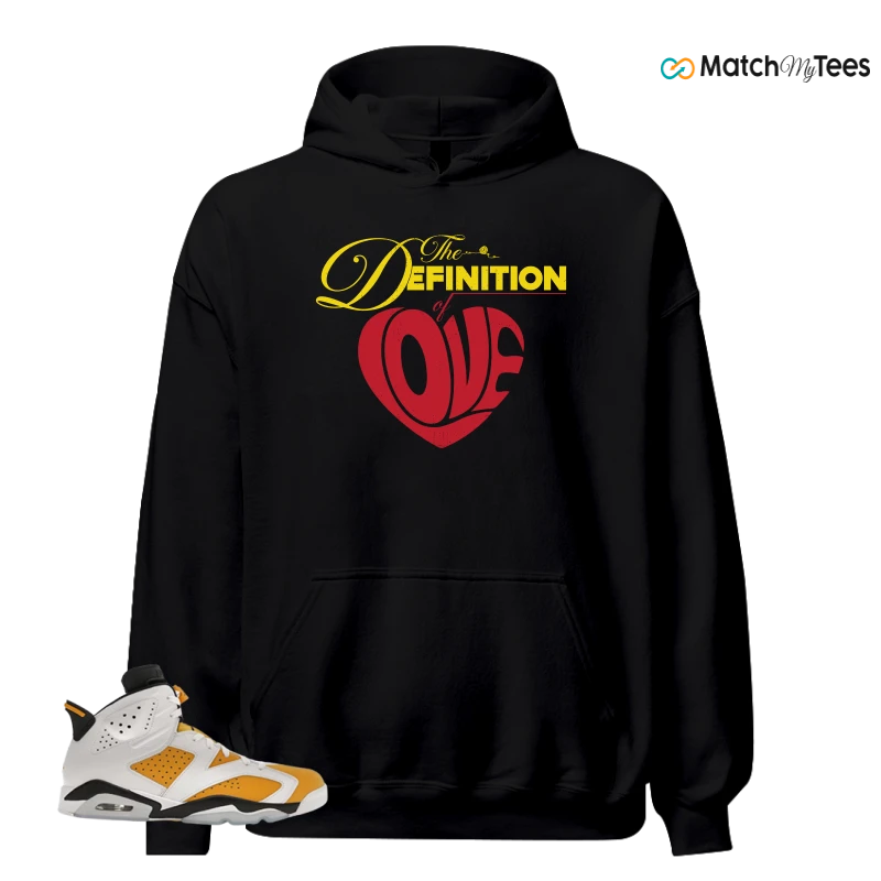 NIKE AIR JORDAN 6 YELLOW OCHRE SNEAKER Matching Tees hoodie