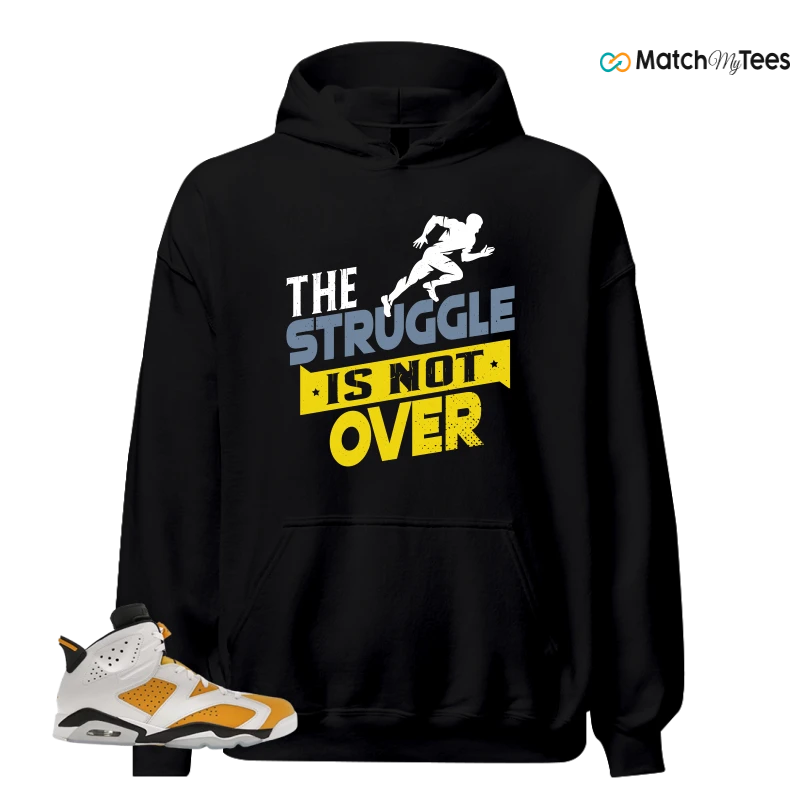 NIKE AIR JORDAN 6 YELLOW OCHRE SNEAKER Matching Tees hoodie