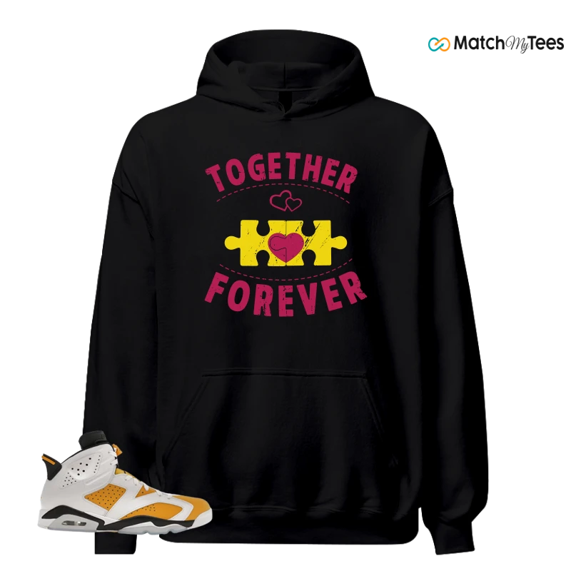 NIKE AIR JORDAN 6 YELLOW OCHRE SNEAKER Matching Tees hoodie