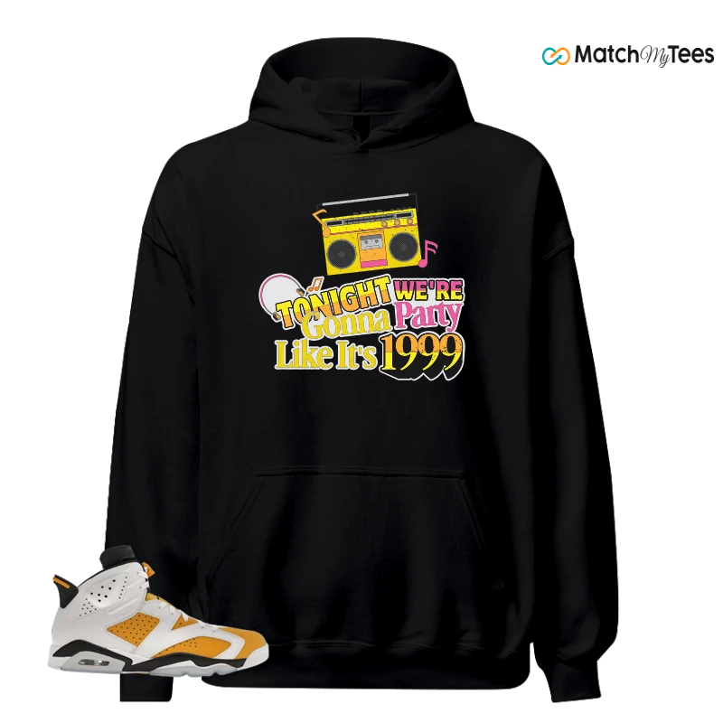 NIKE AIR JORDAN 6 YELLOW OCHRE SNEAKER Matching Tees hoodie