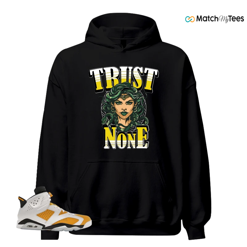 NIKE AIR JORDAN 6 YELLOW OCHRE SNEAKER Matching Tees hoodie