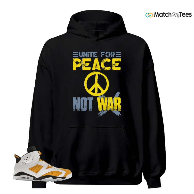 NIKE AIR JORDAN 6 YELLOW OCHRE SNEAKER Matching Tees hoodie