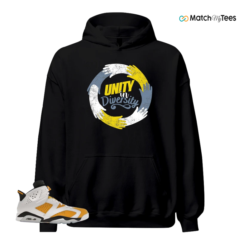 NIKE AIR JORDAN 6 YELLOW OCHRE SNEAKER Matching Tees hoodie
