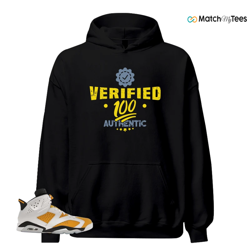 NIKE AIR JORDAN 6 YELLOW OCHRE SNEAKER Matching Tees hoodie