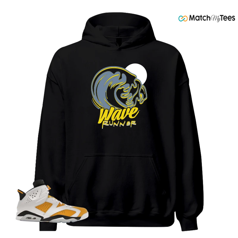 NIKE AIR JORDAN 6 YELLOW OCHRE SNEAKER Matching Tees hoodie