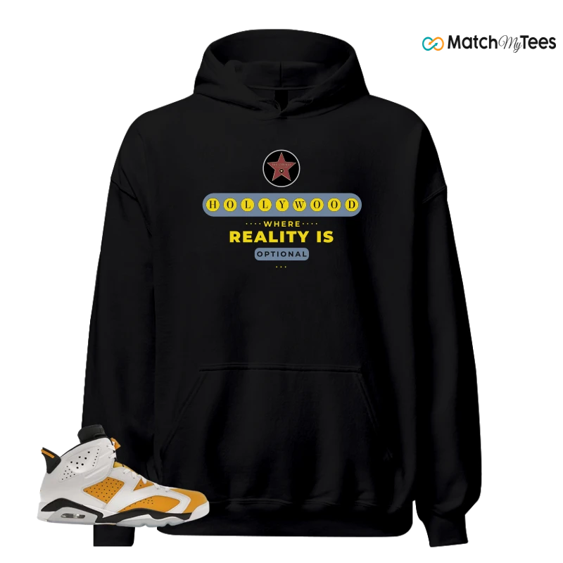 NIKE AIR JORDAN 6 YELLOW OCHRE SNEAKER Matching Tees hoodie