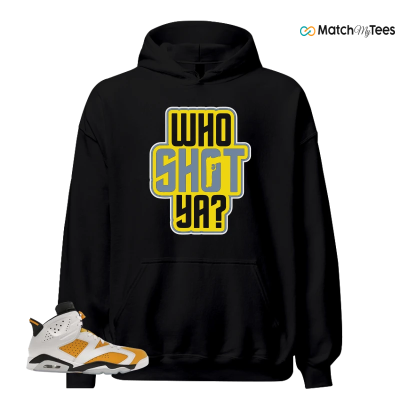 NIKE AIR JORDAN 6 YELLOW OCHRE SNEAKER Matching Tees hoodie
