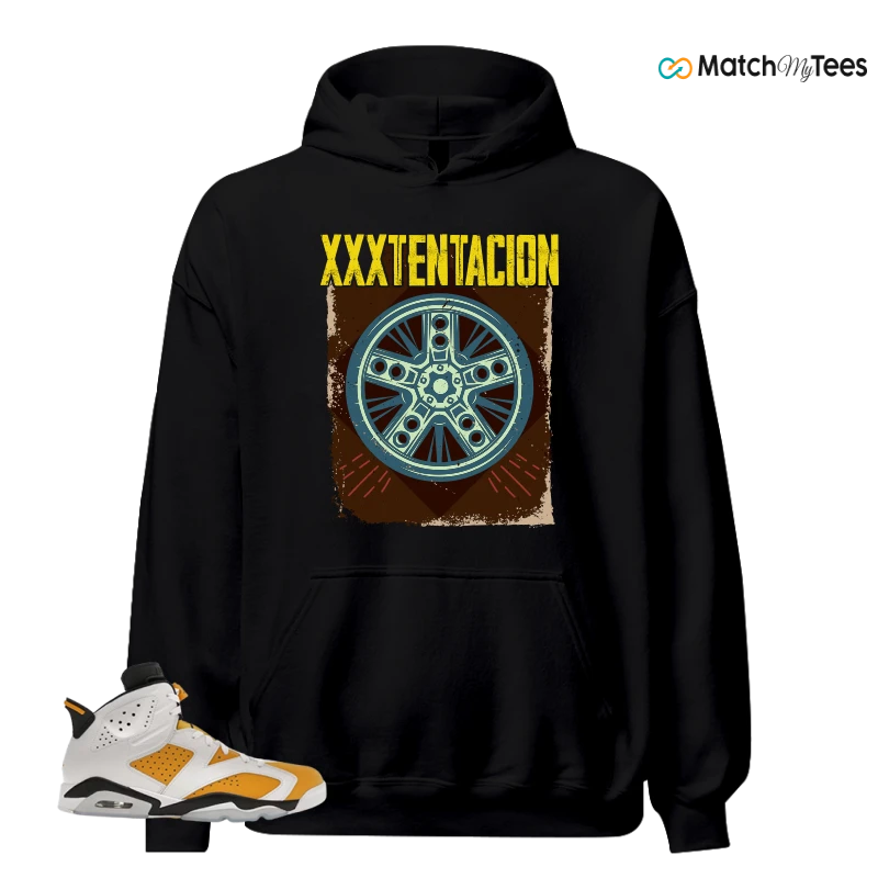 NIKE AIR JORDAN 6 YELLOW OCHRE SNEAKER Matching Tees hoodie