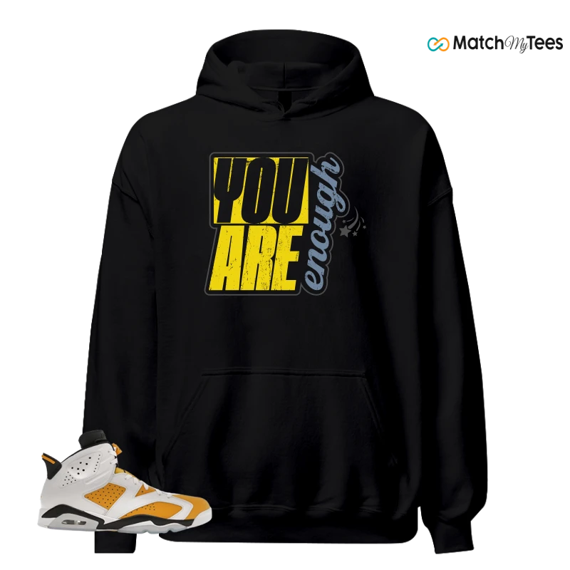NIKE AIR JORDAN 6 YELLOW OCHRE SNEAKER Matching Tees hoodie
