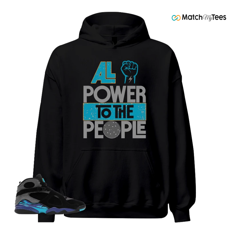 NIKE AIR JORDAN 8 AQUA SNEAKER Matching Tees hoodie