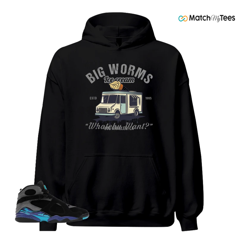 NIKE AIR JORDAN 8 AQUA SNEAKER Matching Tees hoodie