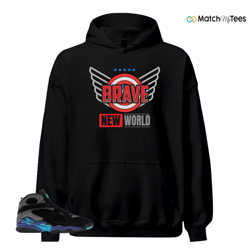 NIKE AIR JORDAN 8 AQUA SNEAKER Matching Tees hoodie
