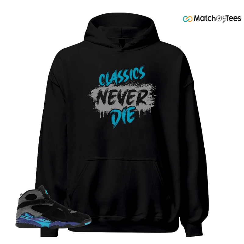 NIKE AIR JORDAN 8 AQUA SNEAKER Matching Tees hoodie