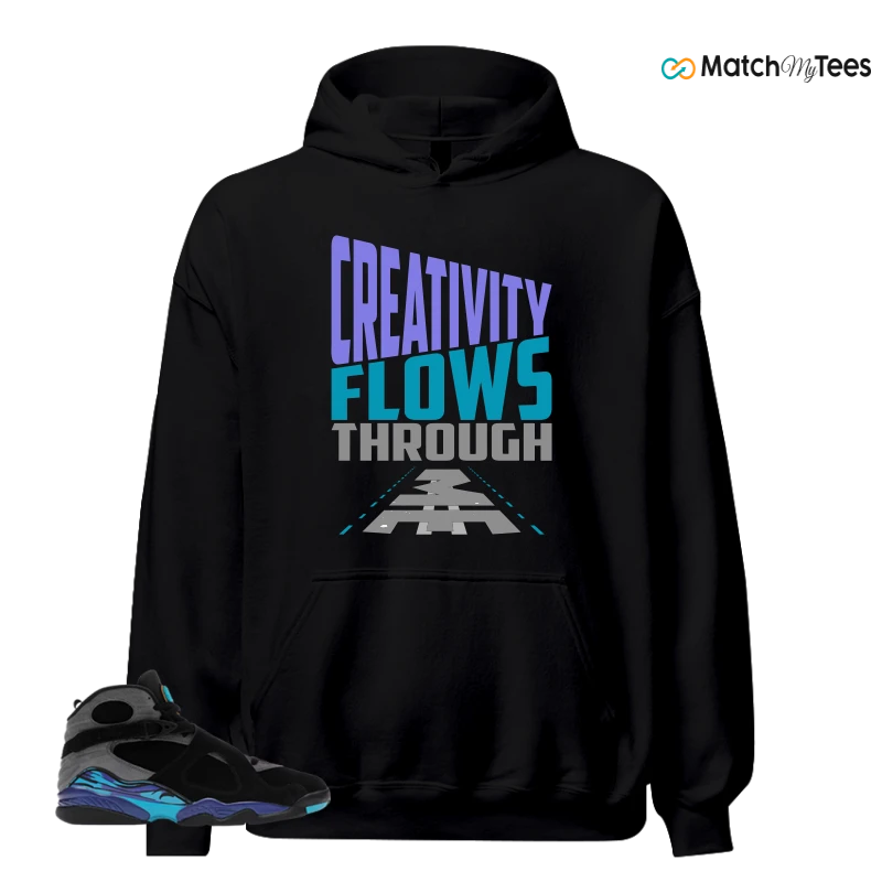 NIKE AIR JORDAN 8 AQUA SNEAKER Matching Tees hoodie