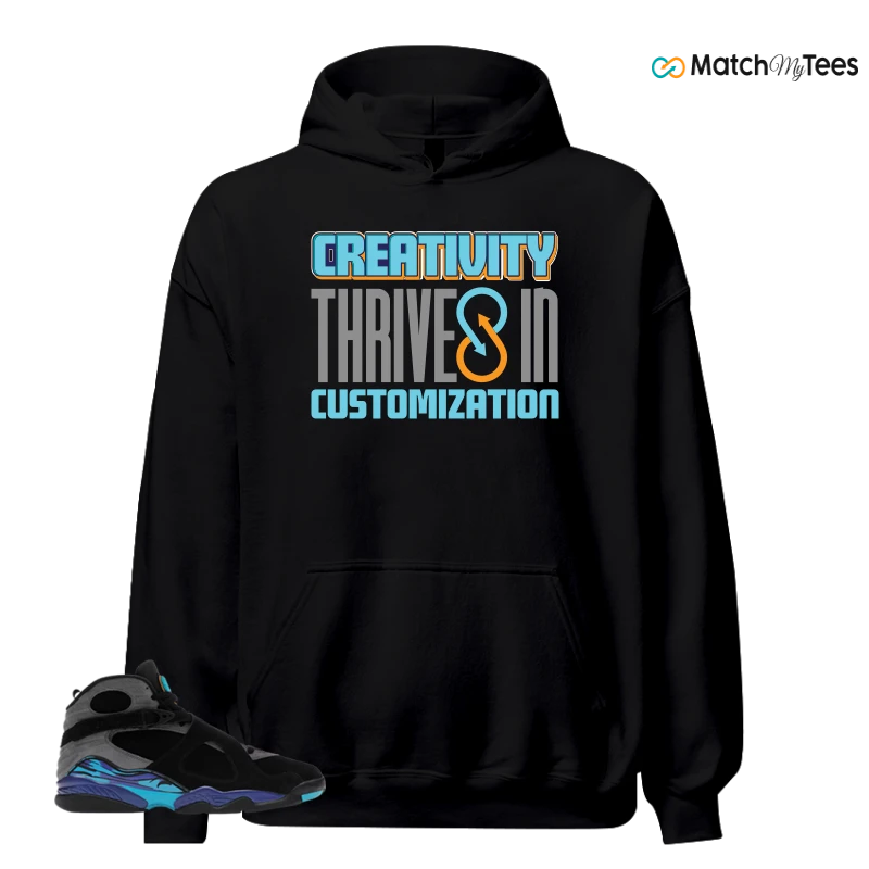 NIKE AIR JORDAN 8 AQUA SNEAKER Matching Tees hoodie