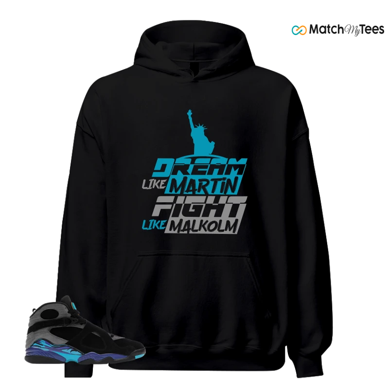 NIKE AIR JORDAN 8 AQUA SNEAKER Matching Tees hoodie