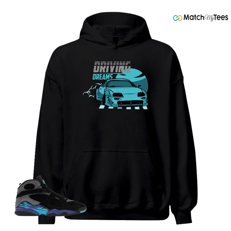NIKE AIR JORDAN 8 AQUA SNEAKER Matching Tees hoodie