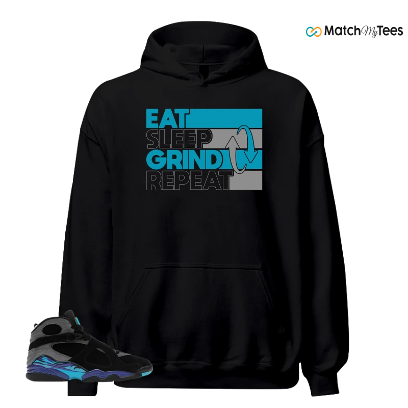 NIKE AIR JORDAN 8 AQUA SNEAKER Matching Tees hoodie