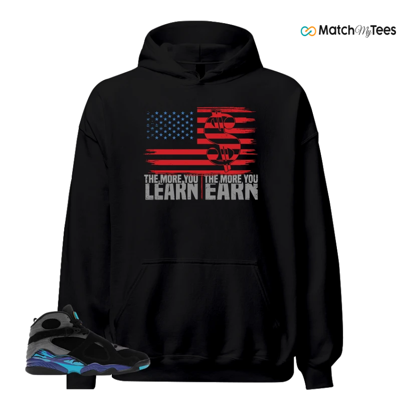 NIKE AIR JORDAN 8 AQUA SNEAKER Matching Tees hoodie