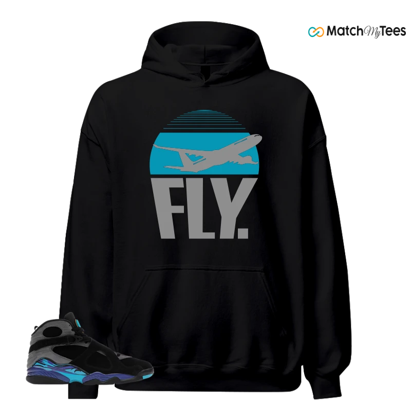 NIKE AIR JORDAN 8 AQUA SNEAKER Matching Tees hoodie