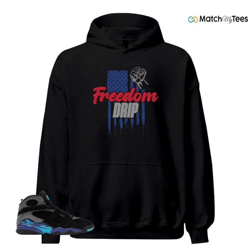 NIKE AIR JORDAN 8 AQUA SNEAKER Matching Tees hoodie
