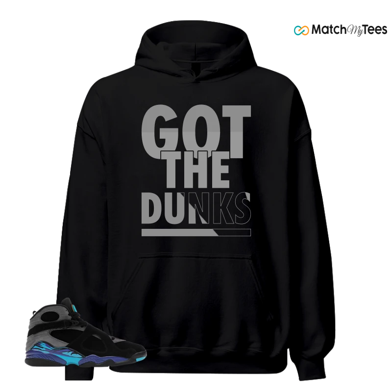 NIKE AIR JORDAN 8 AQUA SNEAKER Matching Tees hoodie
