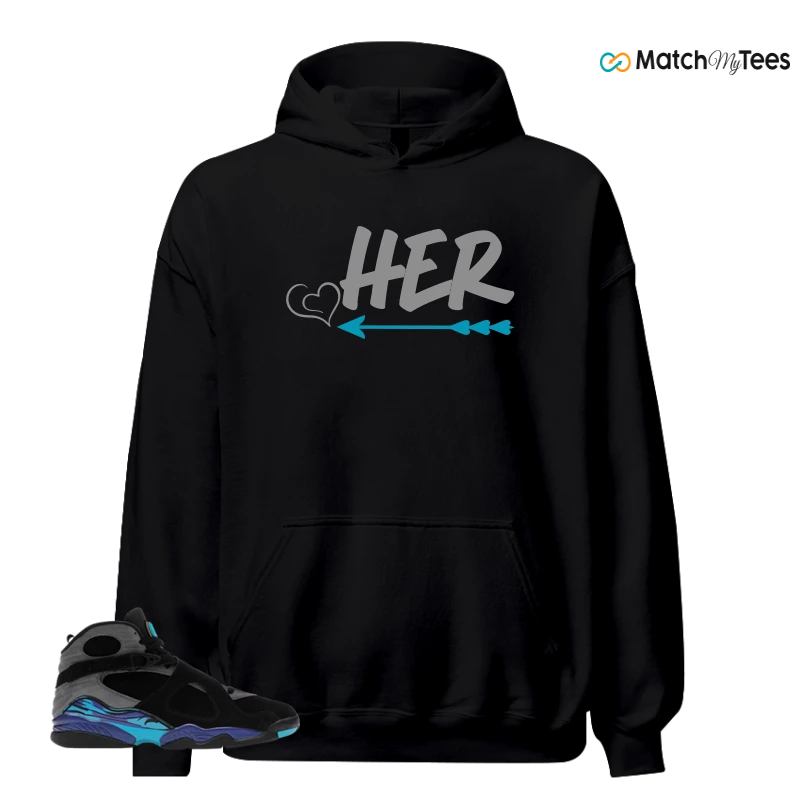 NIKE AIR JORDAN 8 AQUA SNEAKER Matching Tees hoodie