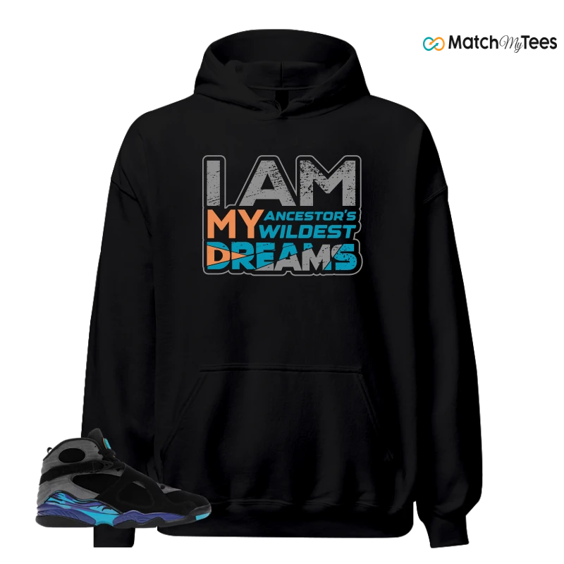 NIKE AIR JORDAN 8 AQUA SNEAKER Matching Tees hoodie