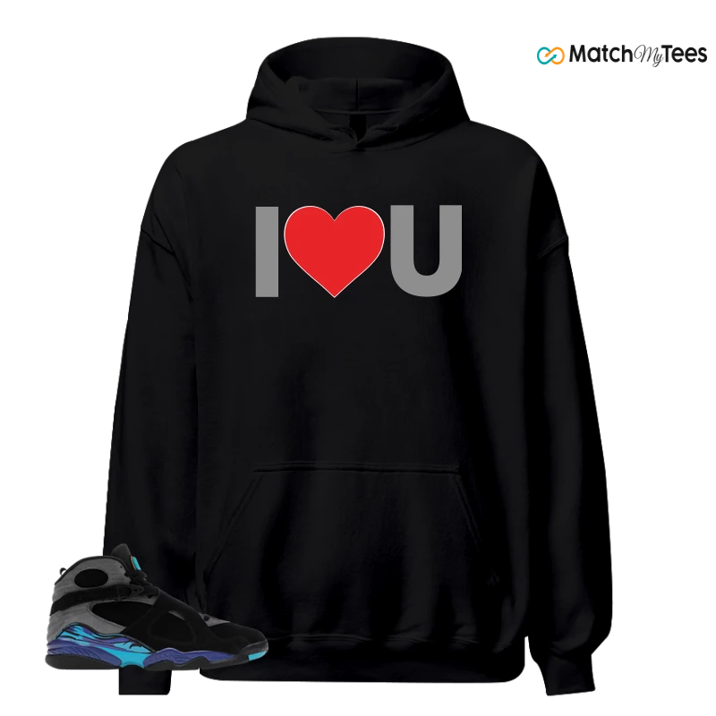 NIKE AIR JORDAN 8 AQUA SNEAKER Matching Tees hoodie