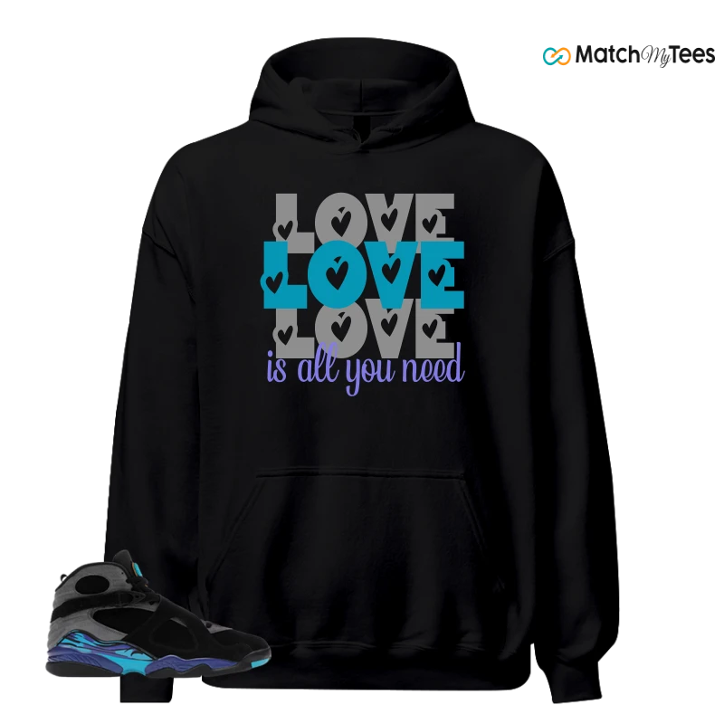 NIKE AIR JORDAN 8 AQUA SNEAKER Matching Tees hoodie