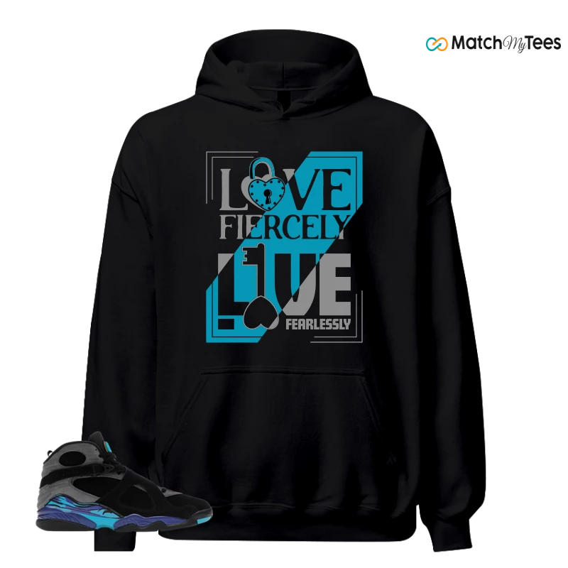 NIKE AIR JORDAN 8 AQUA SNEAKER Matching Tees hoodie