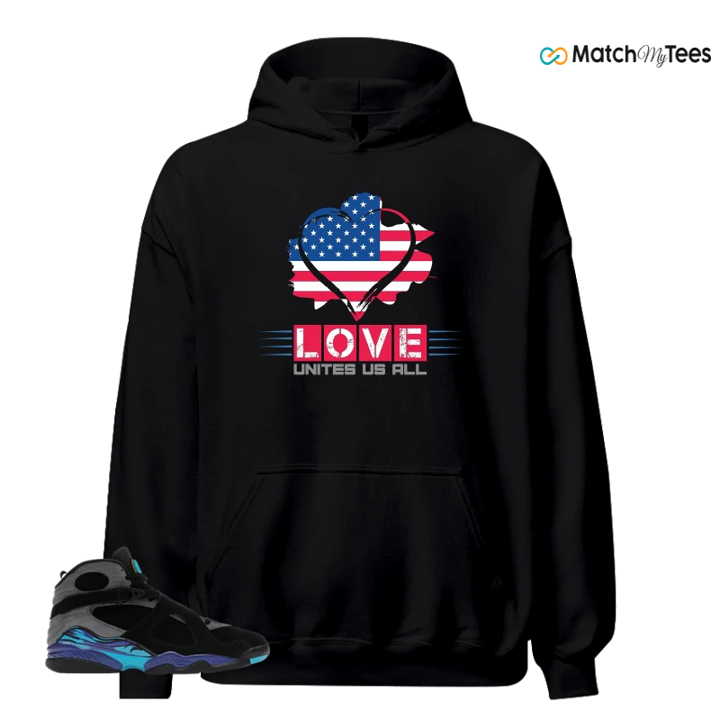 NIKE AIR JORDAN 8 AQUA SNEAKER Matching Tees hoodie