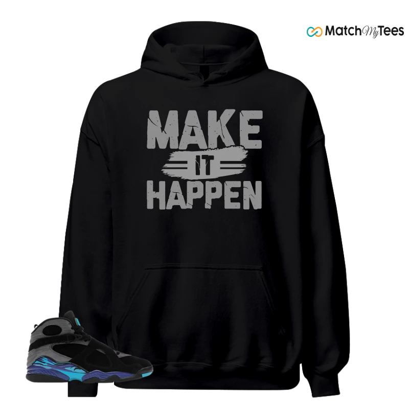 NIKE AIR JORDAN 8 AQUA SNEAKER Matching Tees hoodie