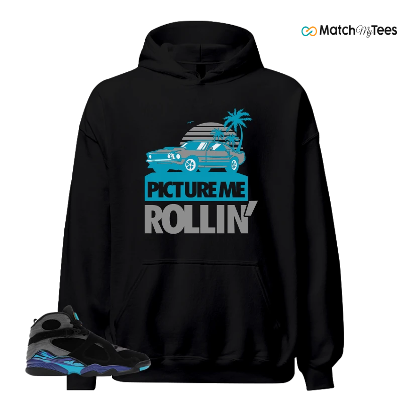 NIKE AIR JORDAN 8 AQUA SNEAKER Matching Tees hoodie