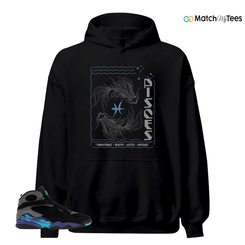 NIKE AIR JORDAN 8 AQUA SNEAKER Matching Tees hoodie