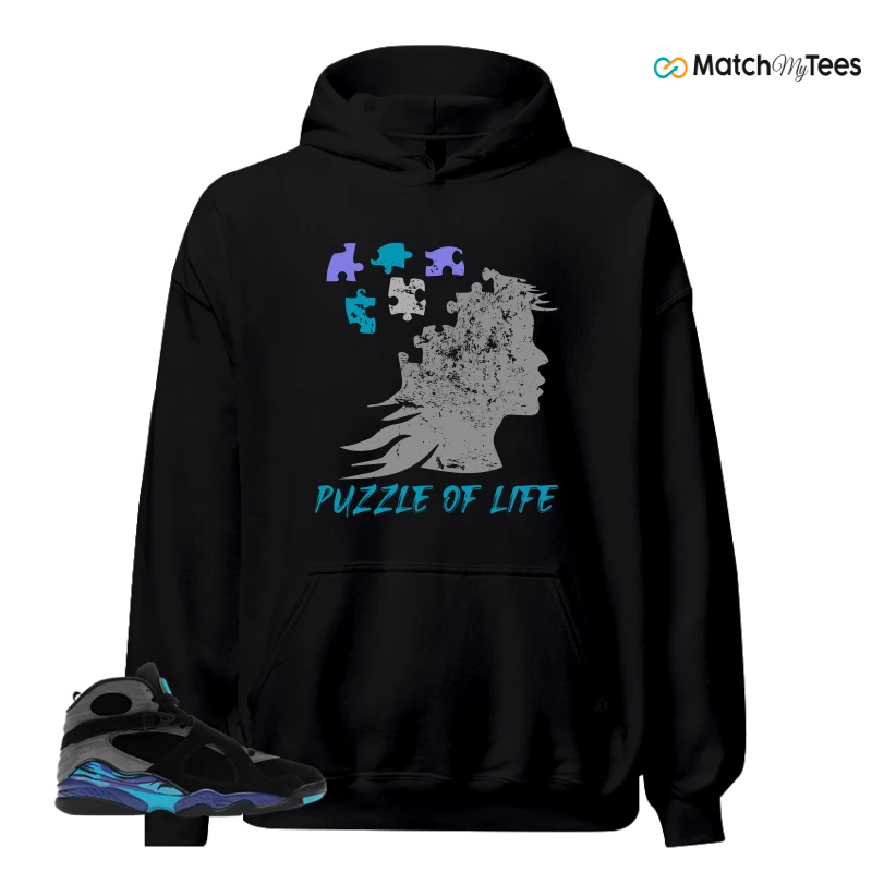 NIKE AIR JORDAN 8 AQUA SNEAKER Matching Tees hoodie