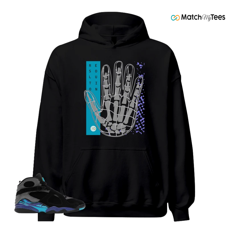 NIKE AIR JORDAN 8 AQUA SNEAKER Matching Tees hoodie