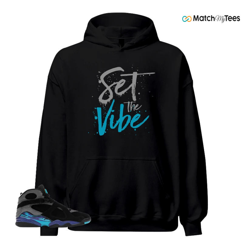 NIKE AIR JORDAN 8 AQUA SNEAKER Matching Tees hoodie