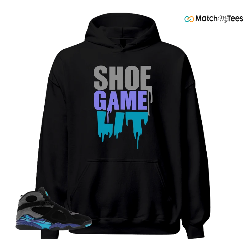 NIKE AIR JORDAN 8 AQUA SNEAKER Matching Tees hoodie