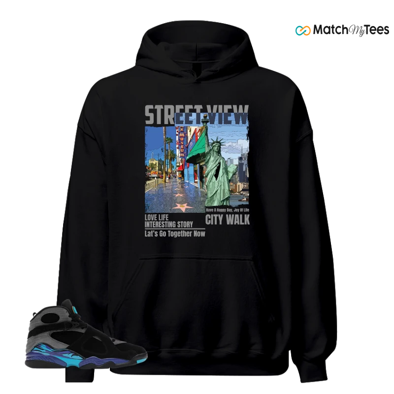 NIKE AIR JORDAN 8 AQUA SNEAKER Matching Tees hoodie