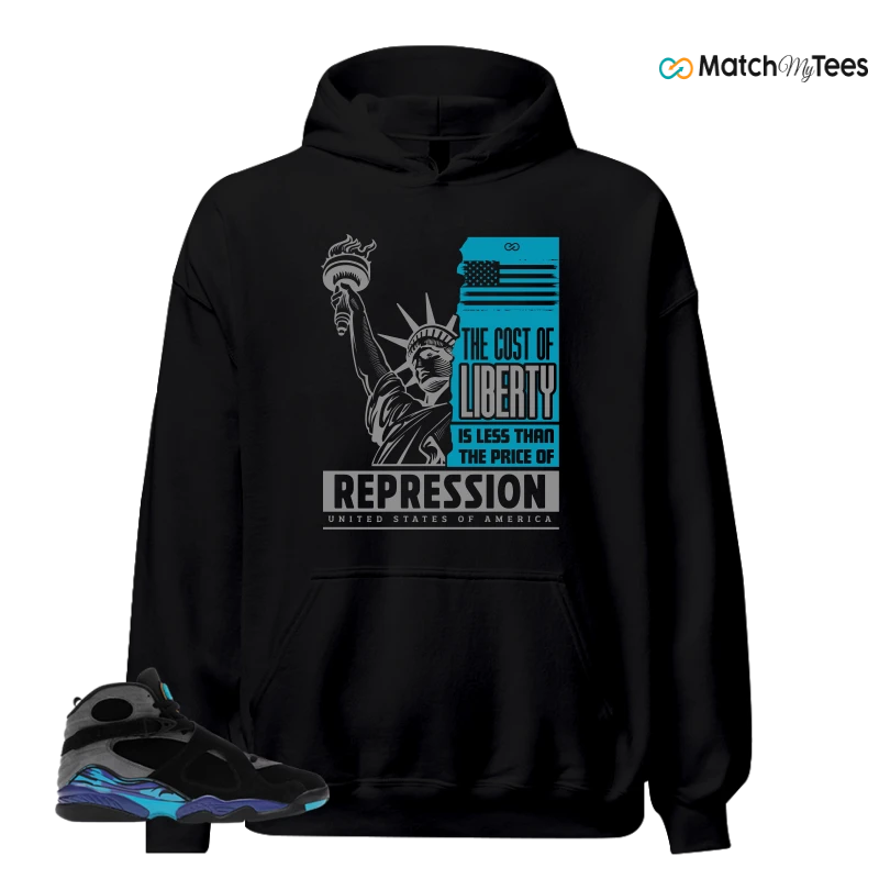NIKE AIR JORDAN 8 AQUA SNEAKER Matching Tees hoodie