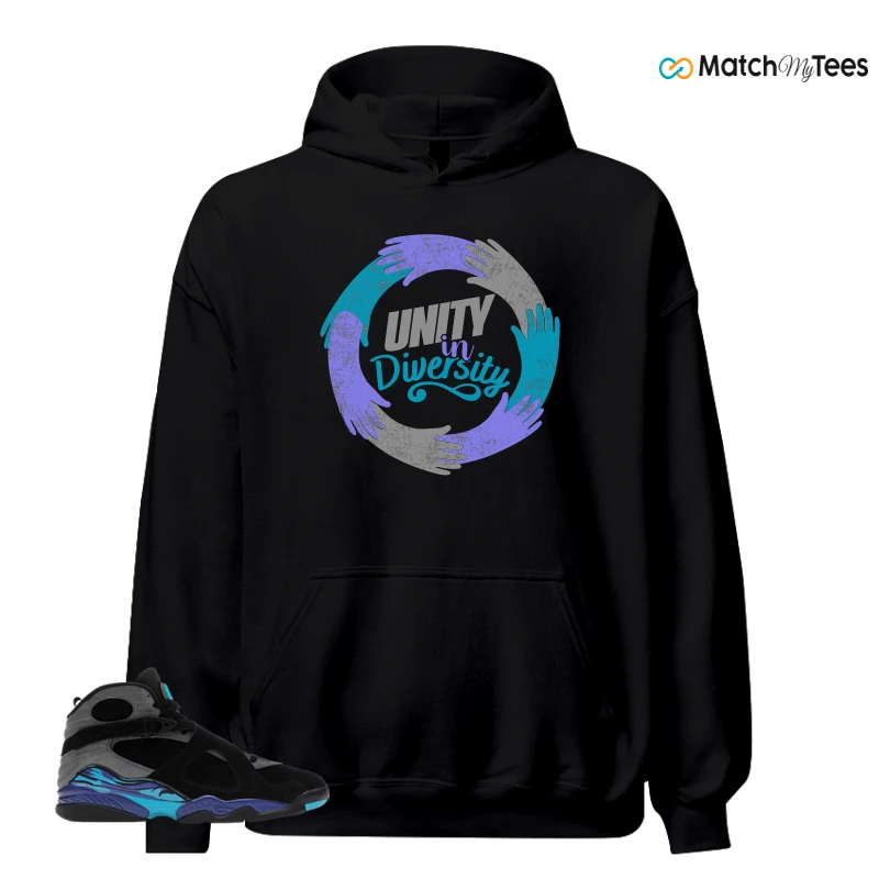 NIKE AIR JORDAN 8 AQUA SNEAKER Matching Tees hoodie